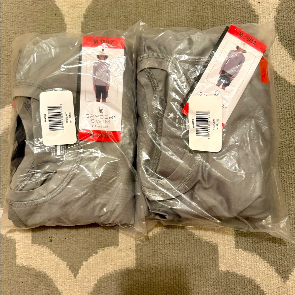 New!!!  Spyder Swim 2 Piece Set M 10/12 (QTY 2)